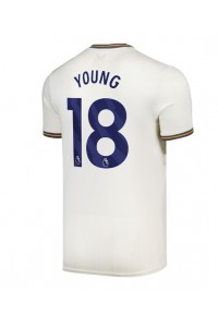 Everton Ashley Young #18 Jalkapallovaatteet Kolmaspaita 2024-25 Lyhythihainen